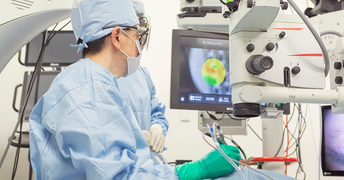 レーザー白内障手術：レーザー白内障について・手術を受けるタイミング
