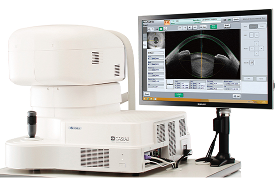 イメージ：前眼部OCT　CASIA２