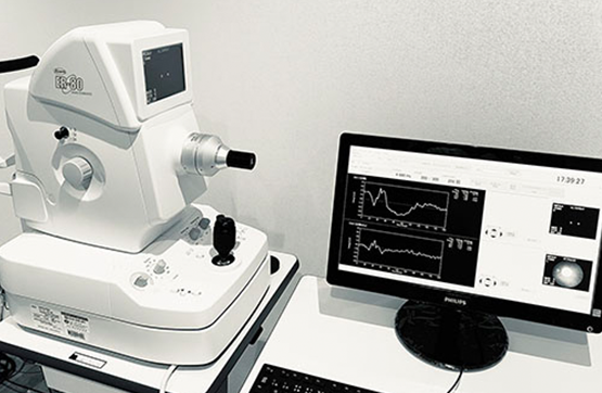イメージ：Mayo誘発反応記録装置 PuREC　kowa視覚誘発反応刺激装置 ER-80