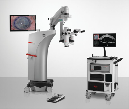 イメージ：ライカ マイクロシステムズ社 眼科手術用顕微鏡 Proveo8